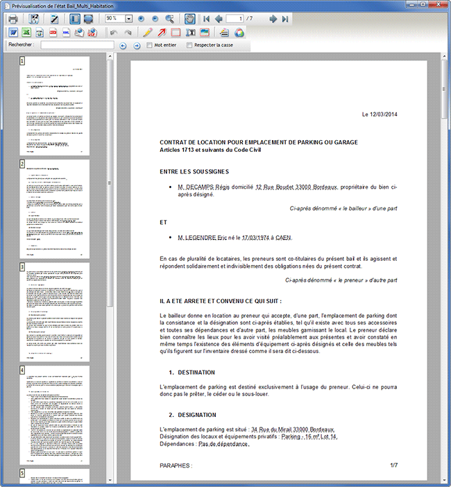 Obligation bailleur parking Obligation bailleur parking