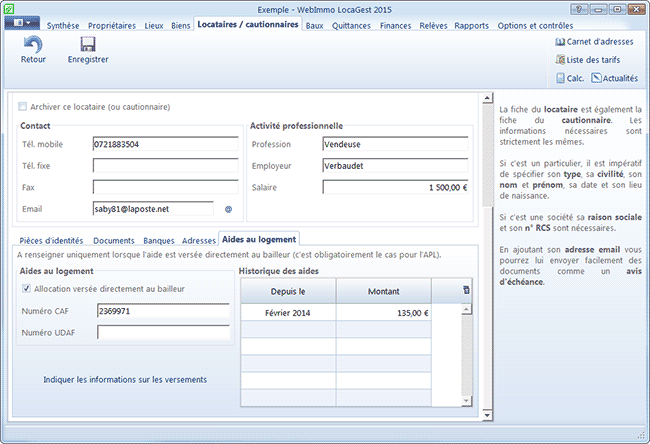 Declaration Caf Locataire Declaration Caf Locataire